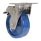Vestil Solid Polyurethane Swivel With Total Brake Caster 6 In. x 2 In. 1200 lb Dark Blue CST-F-SS-6X2SP-SWTB - alternate 10